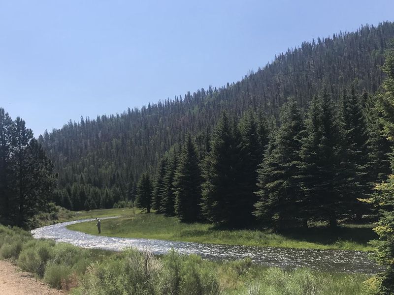 Fishing near Cimarron Campground