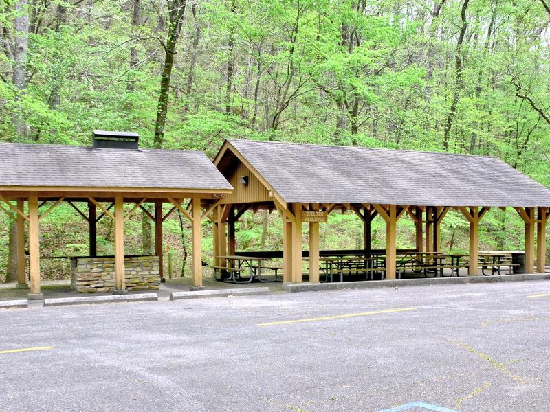 Riverside Park Day Use Area, Small Pavilion w/BBQ Pit