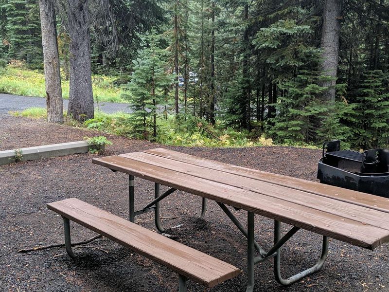 Hazard Lake campsite