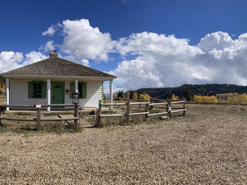 Seely Guard Station front exterior yard