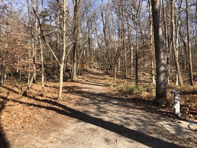 Unloading walkway from MacArthur Blvd