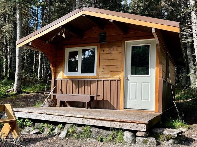 Laughton Glacier Cabin