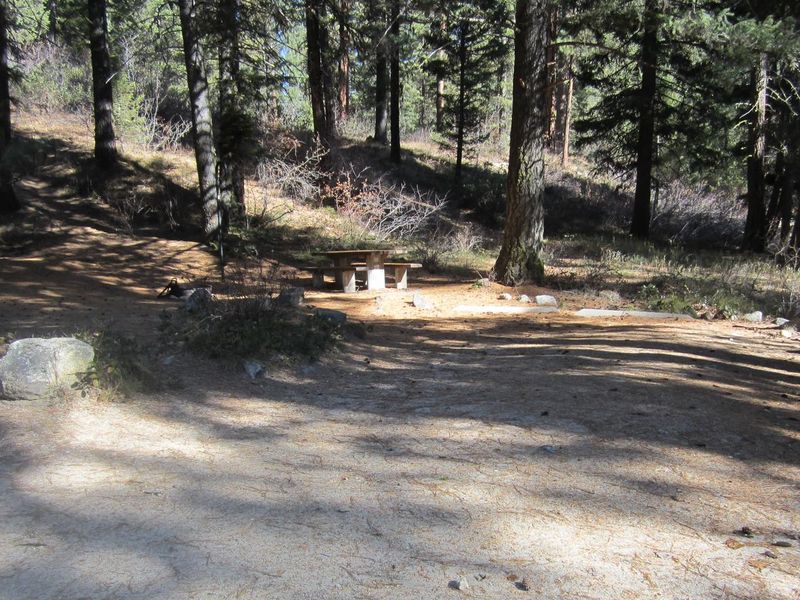 Ten Mile Site 10 is partially shaded.