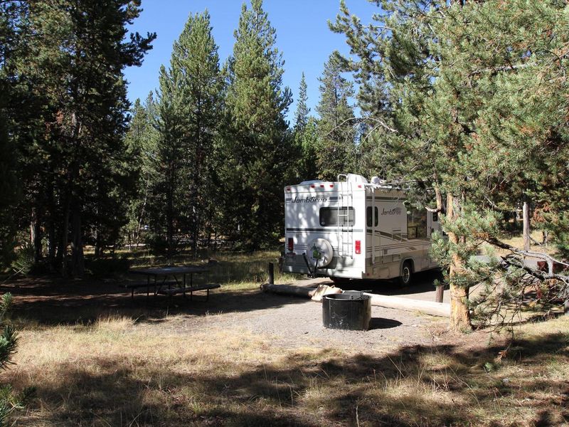 Indian Creek Campground site #36