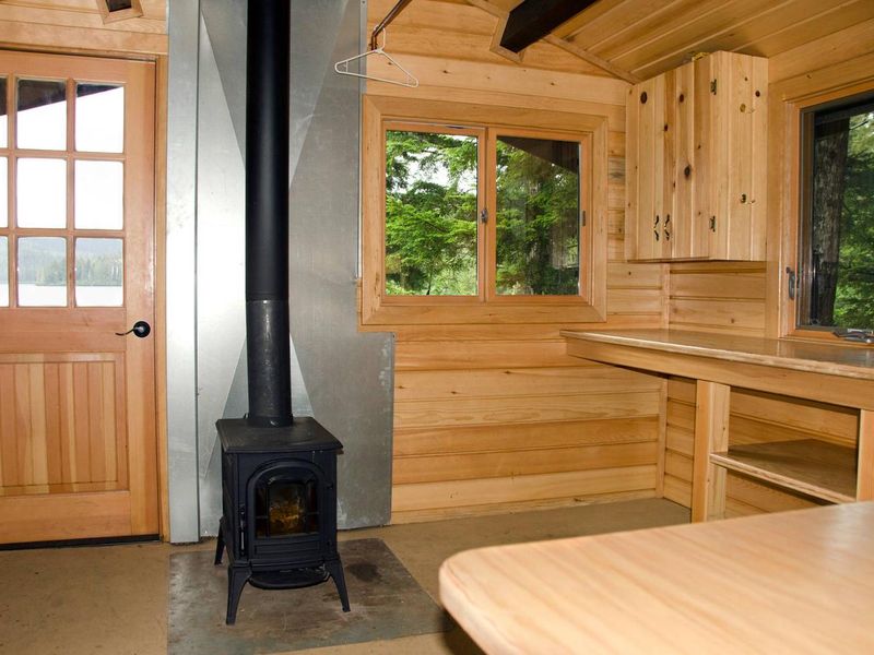 wood stove