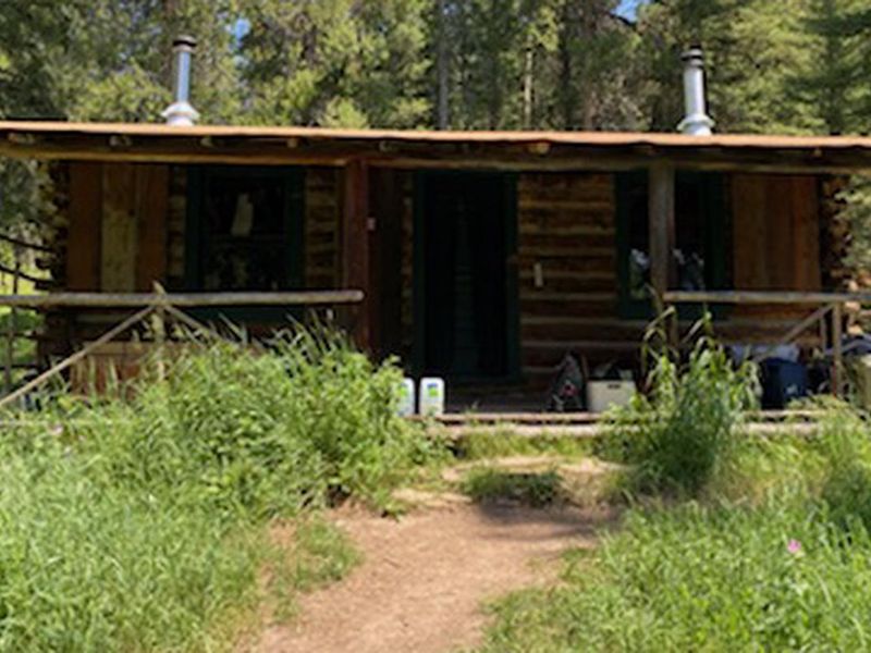 Front of Kenck Cabin