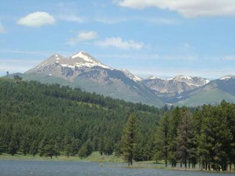 Buckeye Reservoir and Mountain Peaks