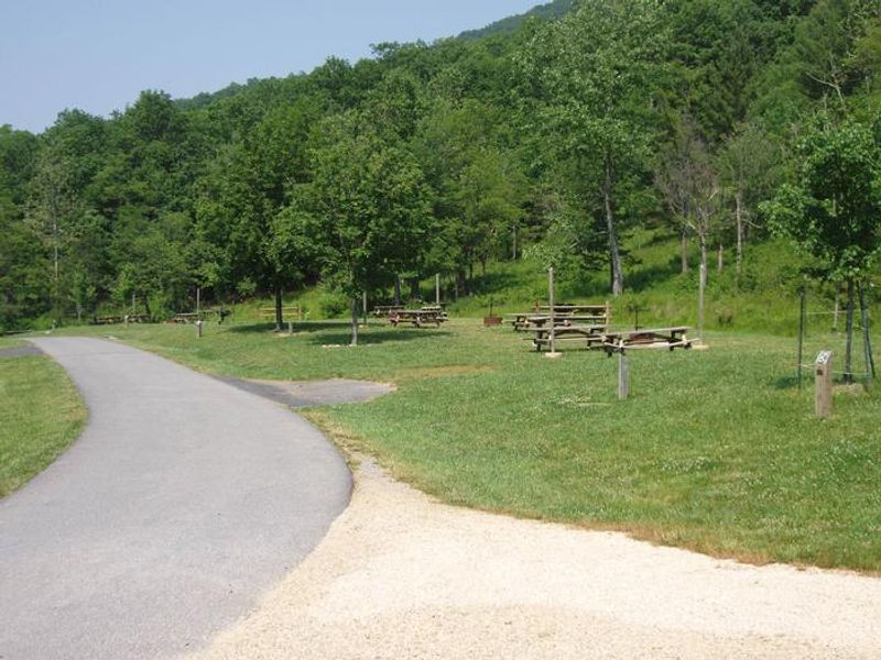 Group Camp Sites G5, G4, and G3.