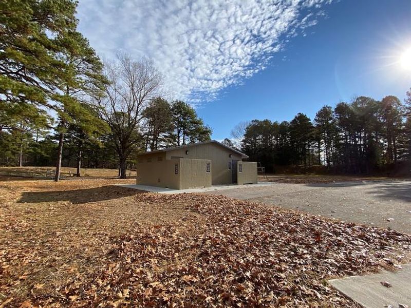 New restroom facilities at Eagle Point.