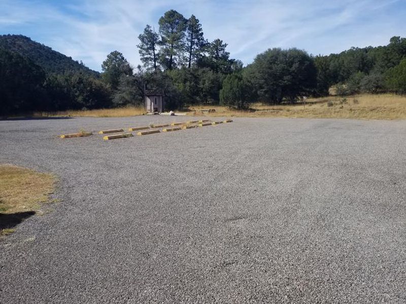 GOMEZ PEAK Picnic Site Parking Lot beside the Pavilion