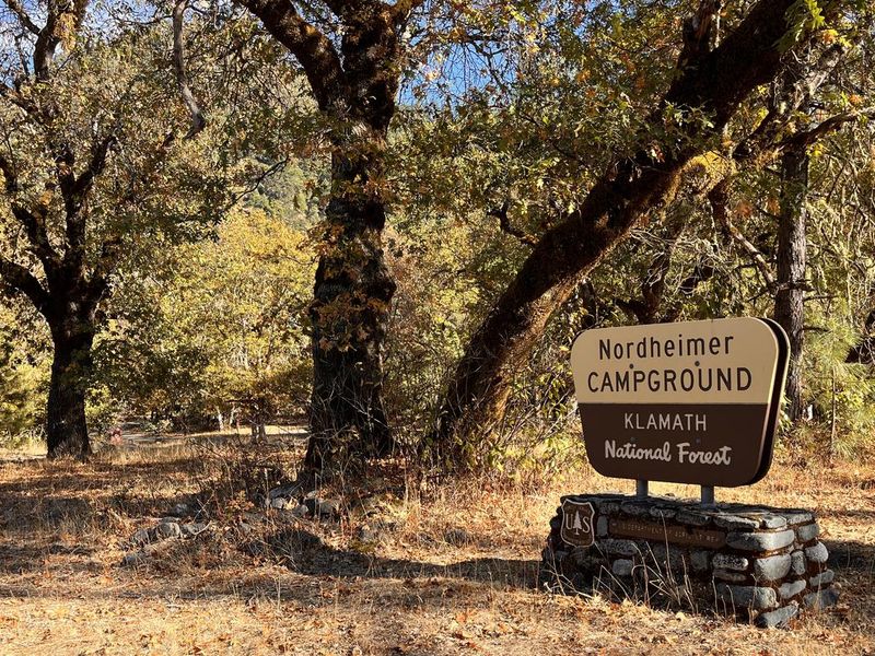 Nordheimer Campground Welcome Sign