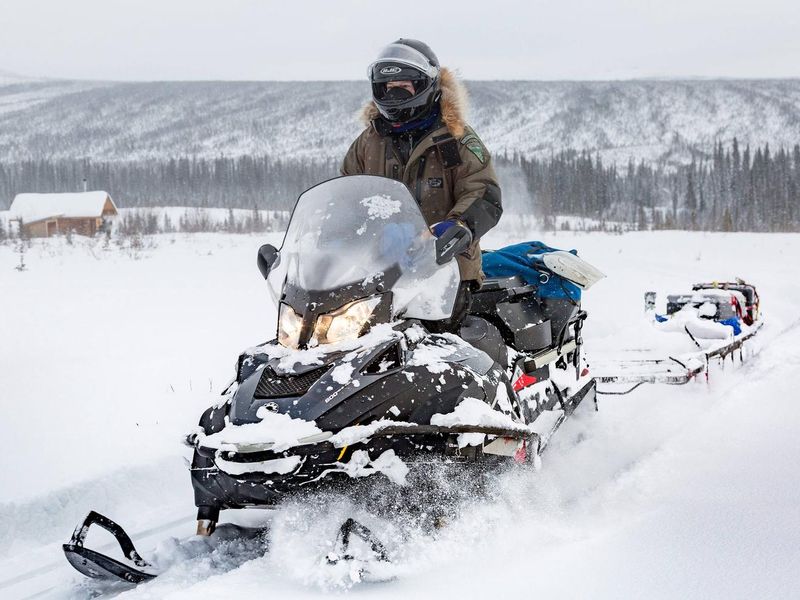 The Bureau of Land Management grooms White Mountains trails throughout the winter, but visitors should still be prepared for the unexpected, including fresh snow, drifts, and cold temperatures. 