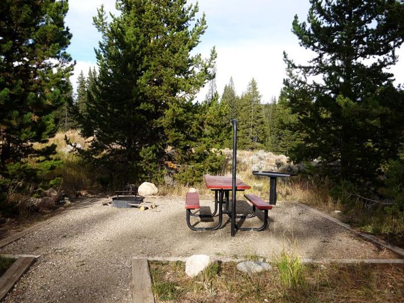 Campsite at Boulder Park