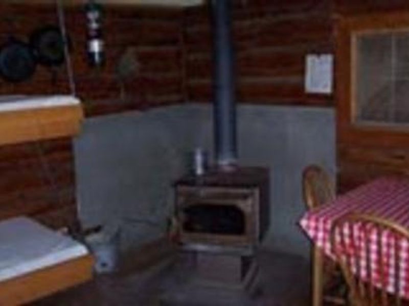 View inside the cabin