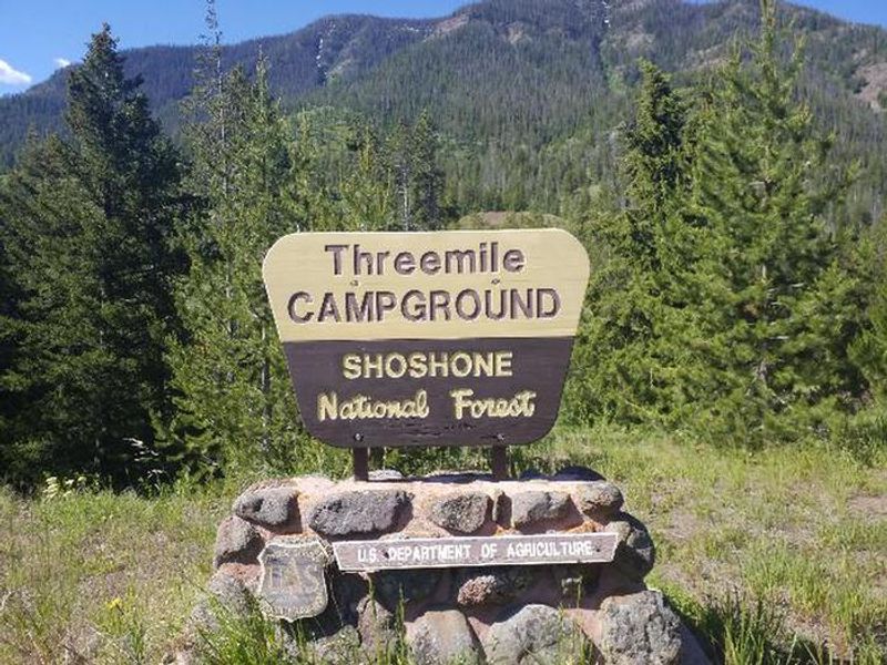 Threemile Campground Entrance