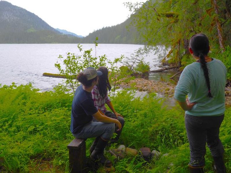 The view from Eagle Lake cabin