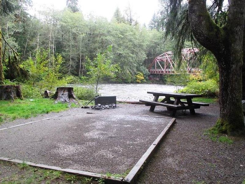 Red Bridge Campground Site 5