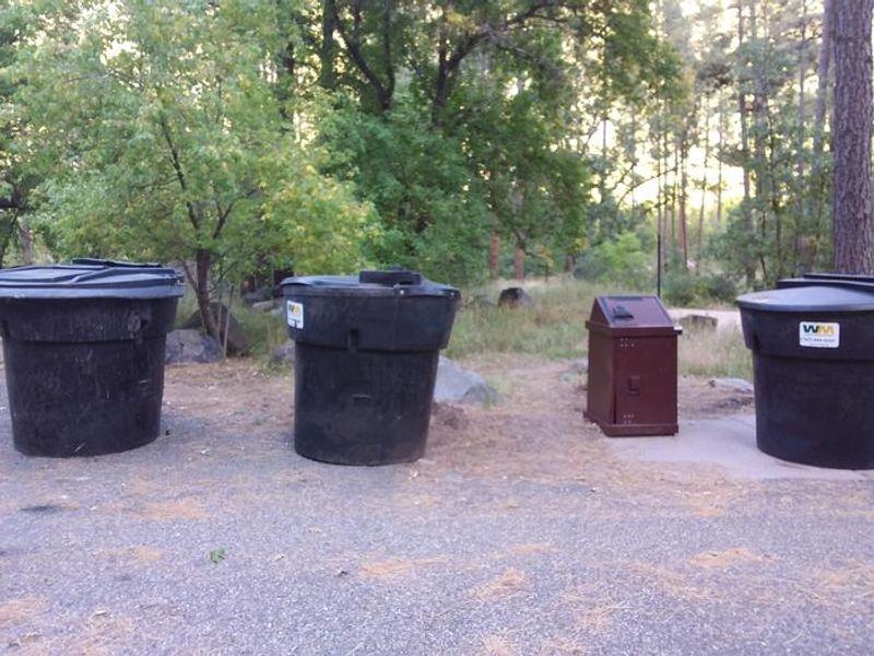 Pine Flat Campground Trash Collection