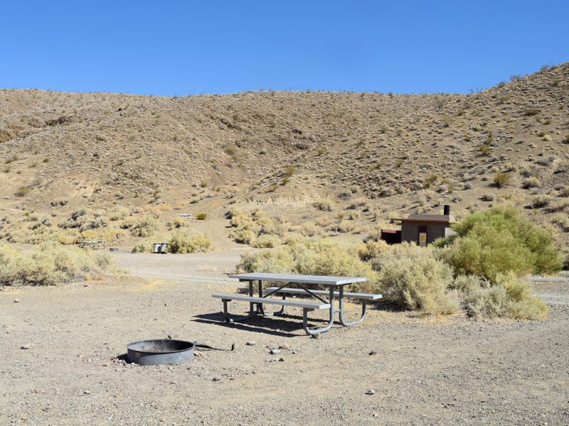 All sites are on a plateau surrounded by rolling hills and Mesquite bushes.