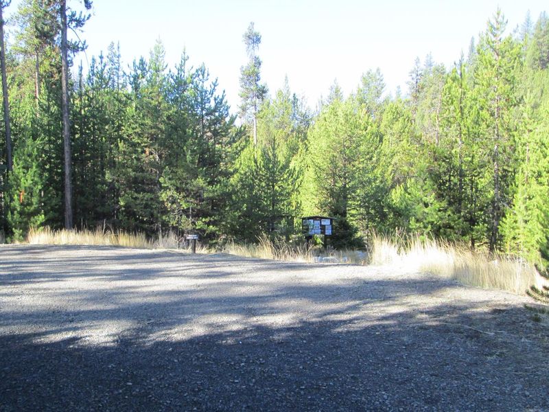 NFJD Trailhead parking area