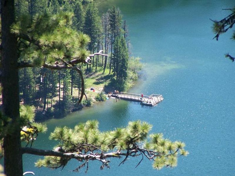 Bonaparte Lake Fishing Dock