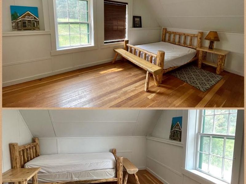 Swan Guard bedroom 2
Upstairs -1 Full, 1 Twin bed 