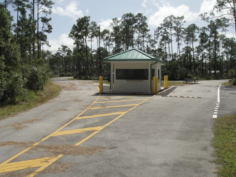 The Long Pine Key Entrance Station is open seasonally