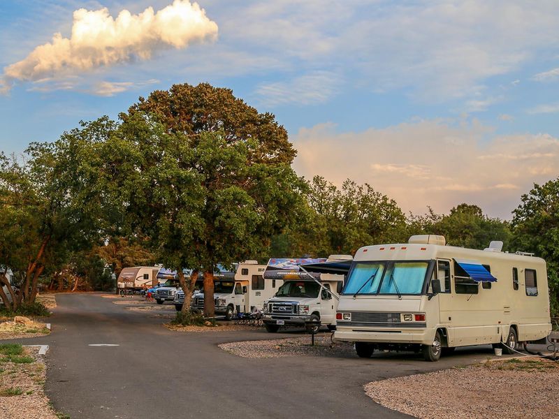 Trailer Village with RV hook-ups in Grand Canyon Village