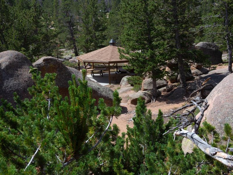 Vedauwoo Gazebo from above