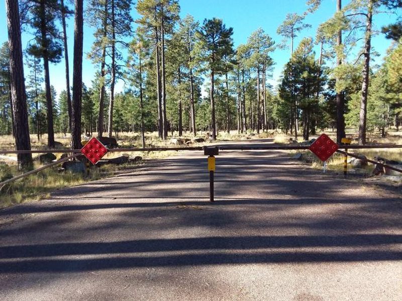 Gate to the campground.