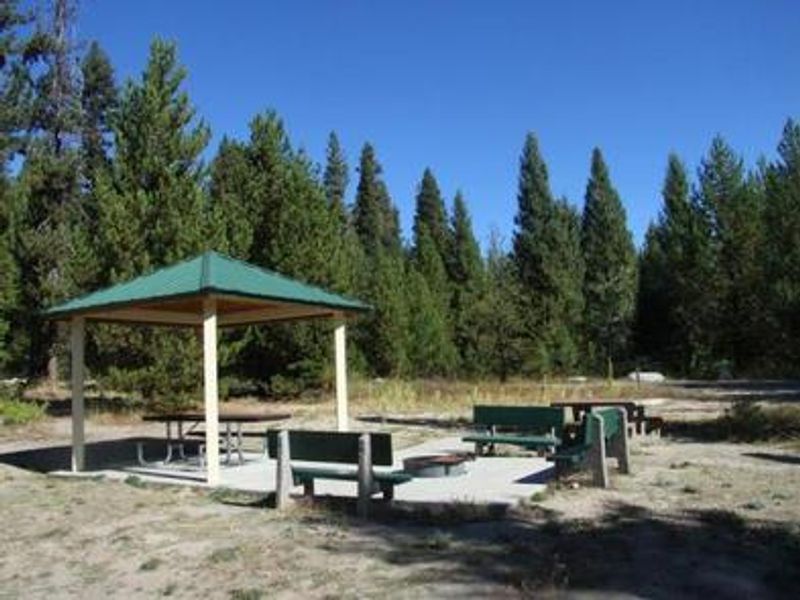 Shelter at Peace Valley Campground