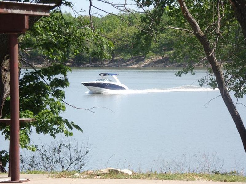 Boating from Canning Creek Cove - there are two boat ramps available at Canning Creek Cove