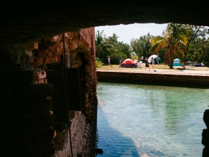 Eight individual sites can each accommodate up to 3 2-person tents (total of 6 people), and are available on a first-come, first-served basis.