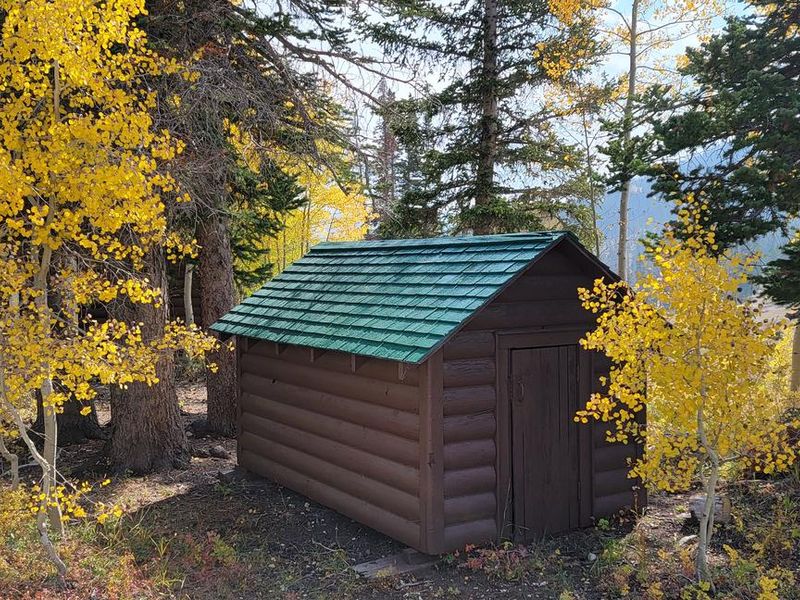 INDIAN CREEK GUARD STATION Woodshed