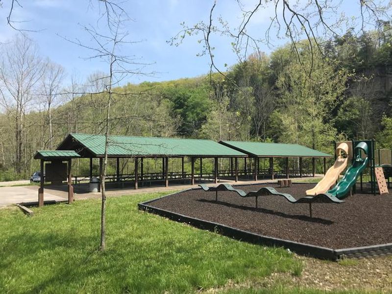 Nolin River Lake Tailwater Recreation Area Shelter