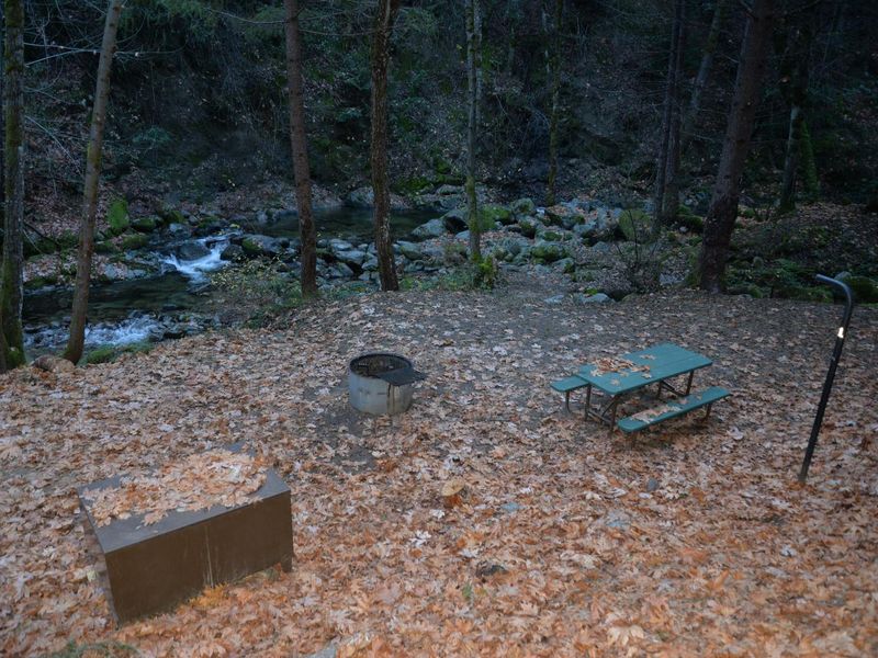 Crystal Creek Campground Site 1