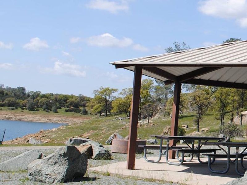 Coyote Point group campground has a group campfire area for all to enjoy.