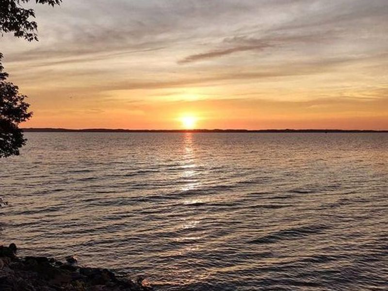 Sunset view from Boulder Campground.