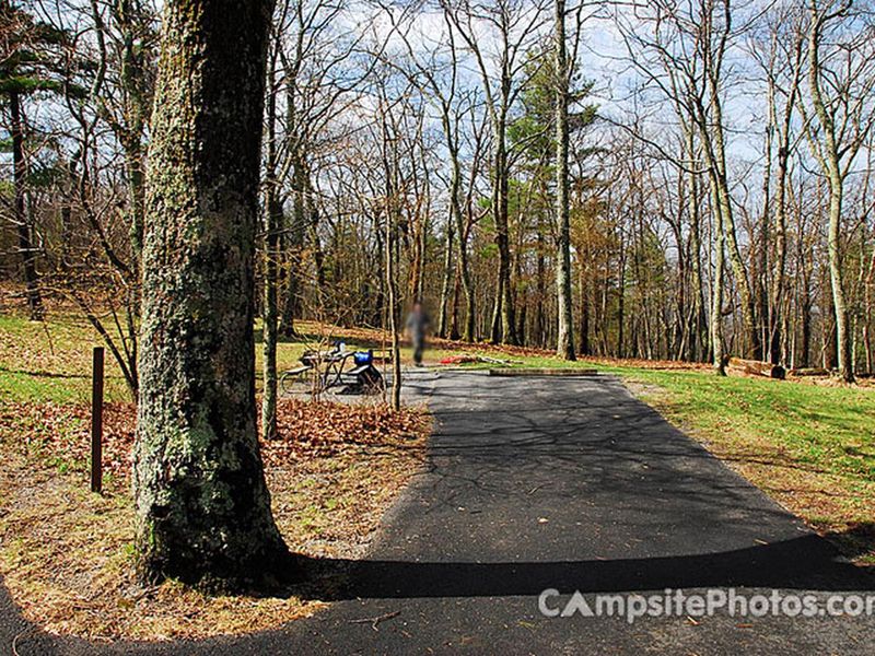 Lewis Mountain Campsite #18