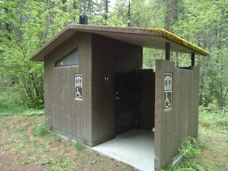Trout Creek Campground Vault Toilet 1 of 3