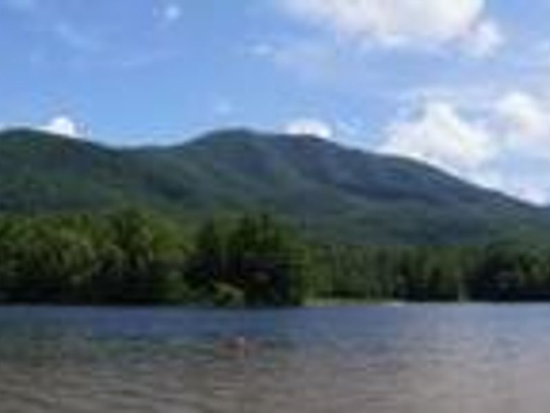 Indian Boundary Lake and swimming beach