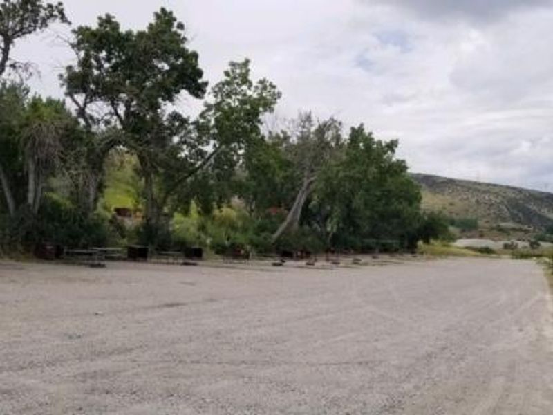 Lower units at Afterbay Campground.
