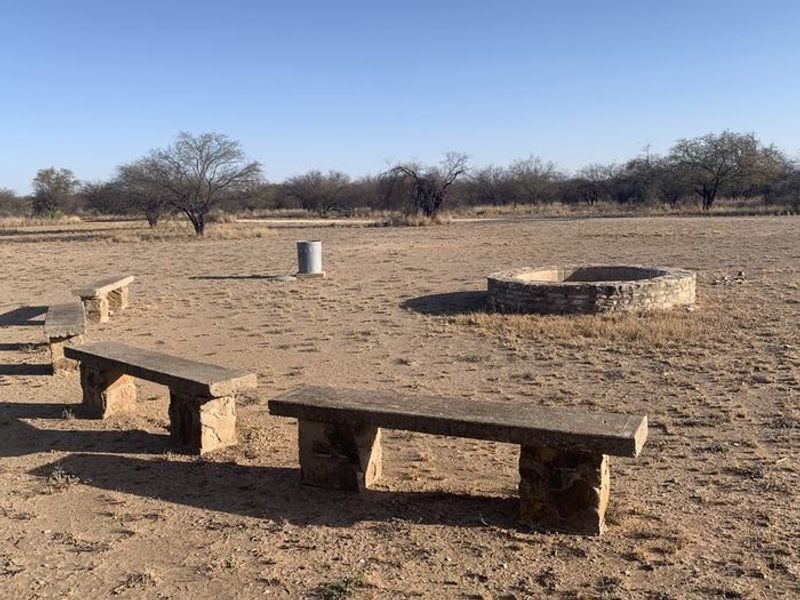 Fire Ring at San Pedro Group Campground