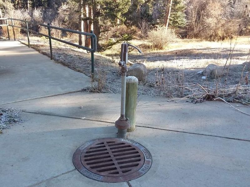 Santa Barbara water spout.