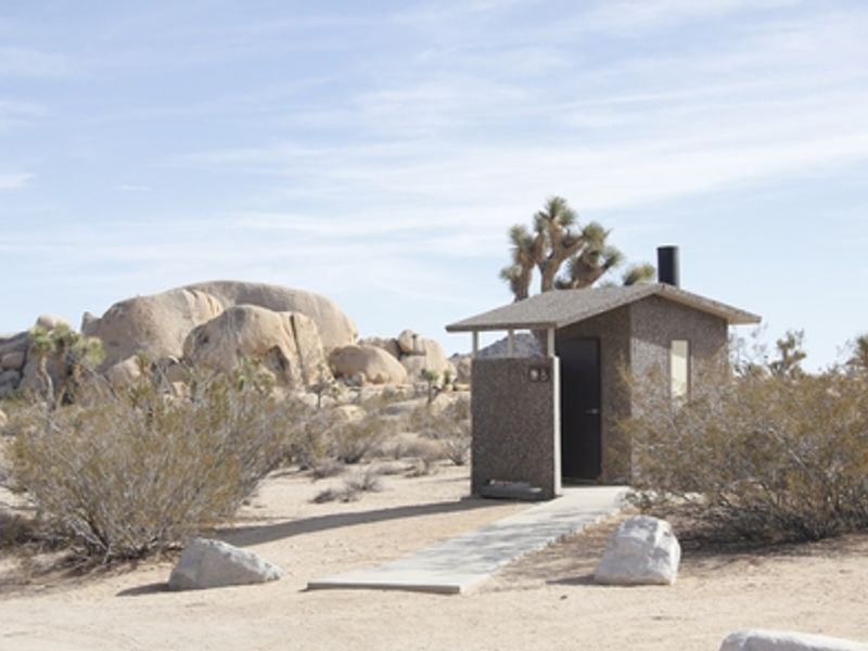 Belle has vault toilets and no running water.
