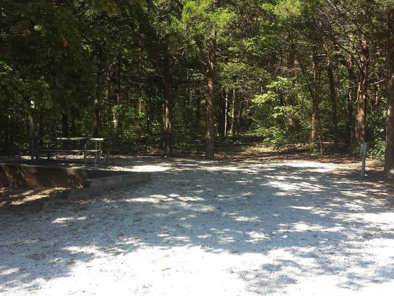 Campsite in Osage Bluff