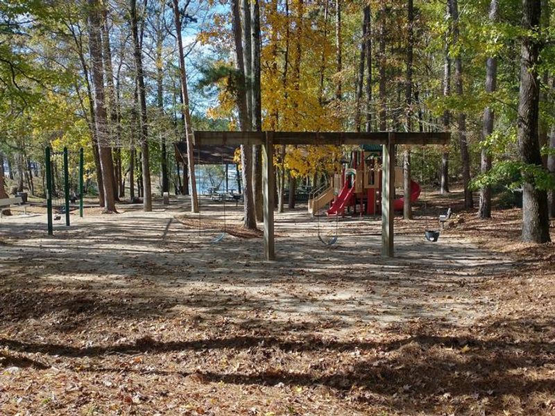 View of playground equipment