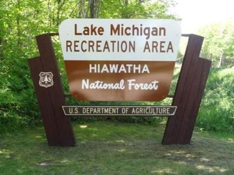 LAKE MICHIGAN AT ST. IGNACE