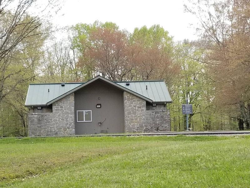 Showerhouse located near sites 24-43