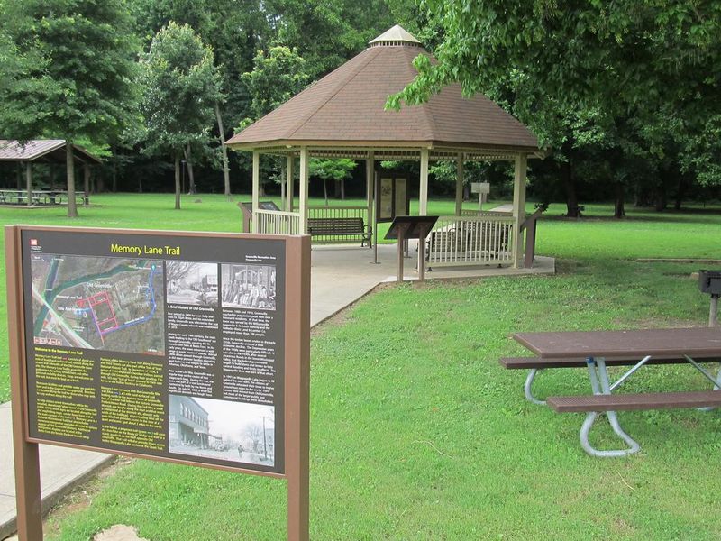 The Greenville Day Use Area is a lush well-shaded area with recreation opportunities galore. 
